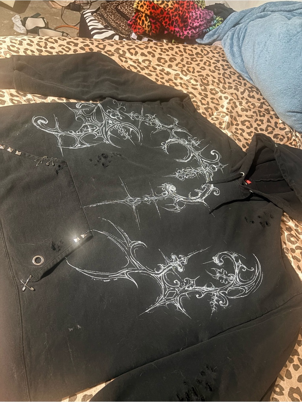 custom 1of1 cyber sigilism hoodie